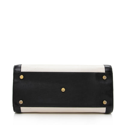 Saint Laurent Calfskin Sac De Jour Small Tote