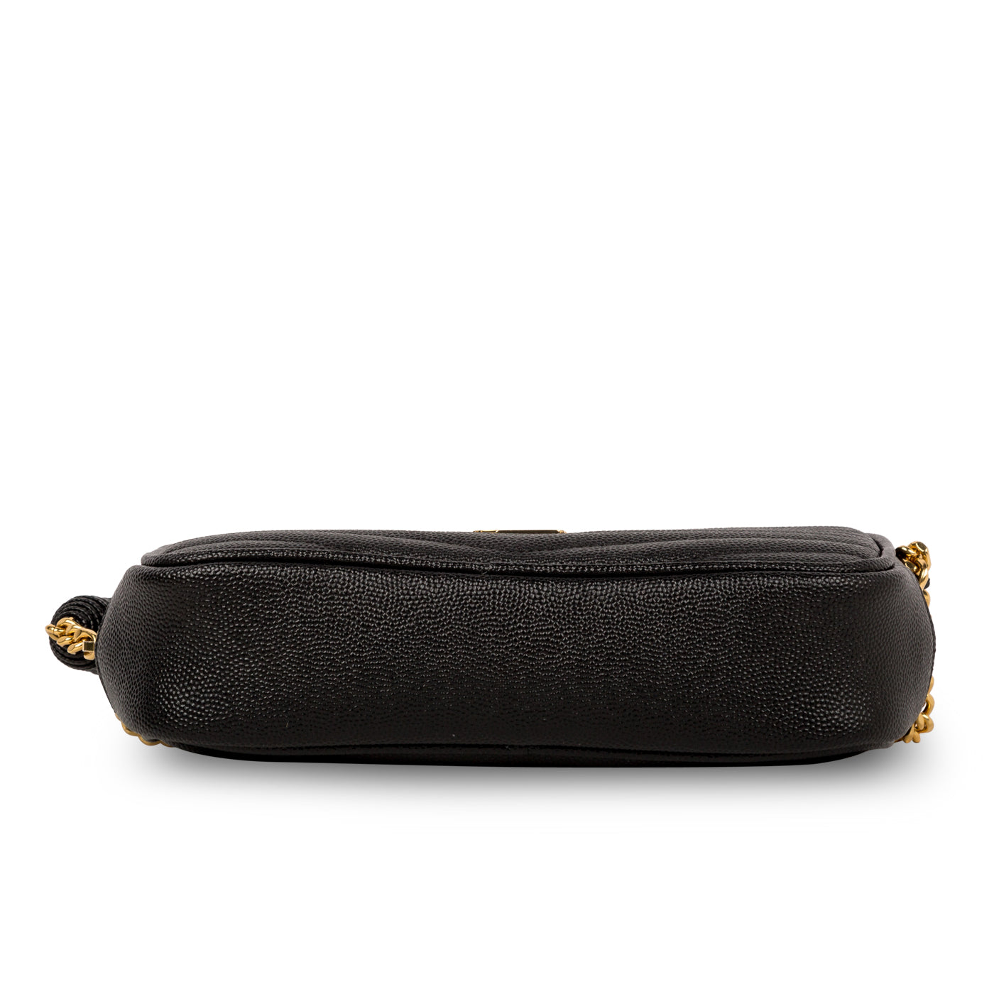 Saint Laurent Lou Leather Black Crossbody Style 39