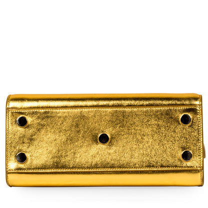 Saint Laurent Sac De Jour Gold Handbag
