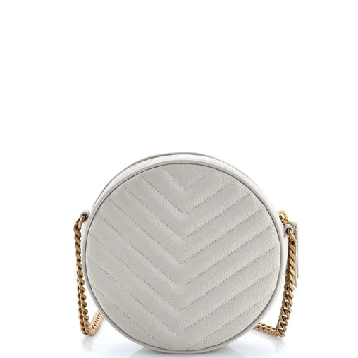 Saint Laurent Matelassé Red Handbag
