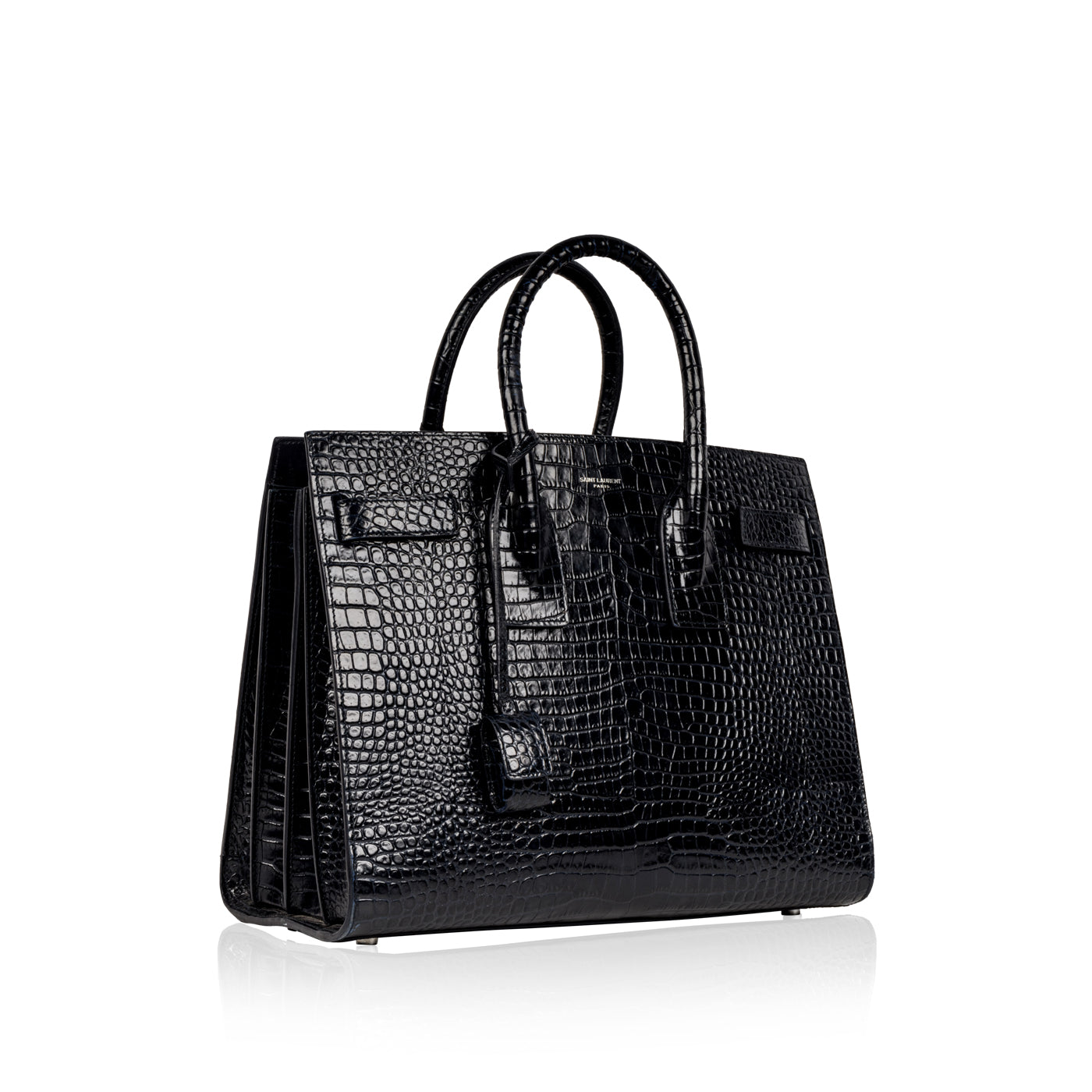 Saint Laurent Small Sac De Jour - Croc Embossed