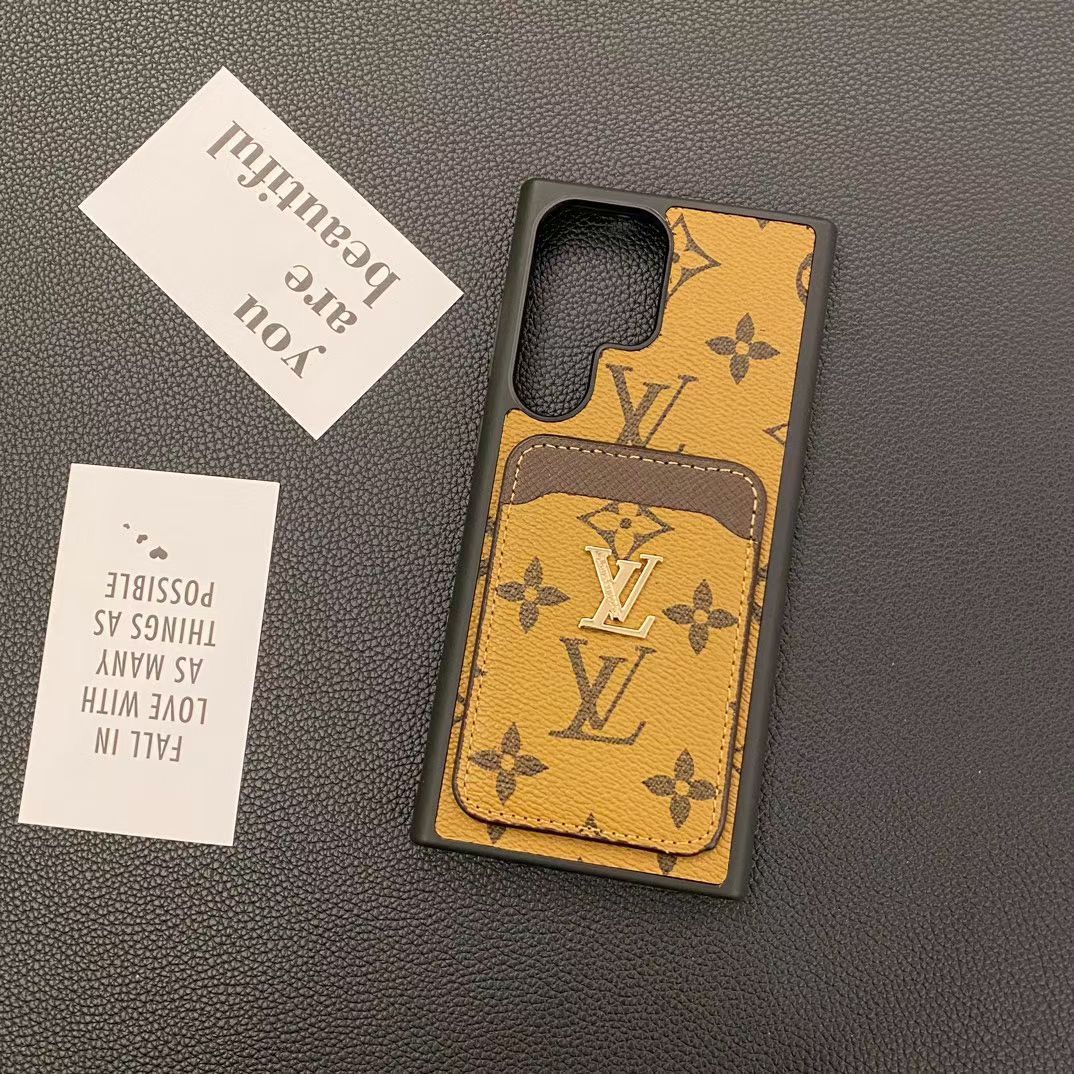 Louis Vuitton Phone Case Samsung S2226 Plus Ultra Card Slot