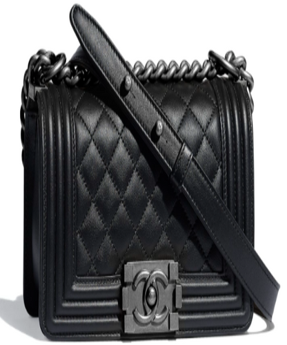 Chanel Boy Medium Black Handbag