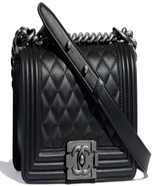 Chanel Boy Medium Black Handbag