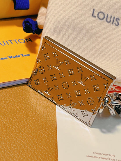 LV Postal Envelope Key chain Bag Charm