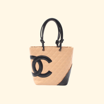 Chanel Cambon Beige Luxury Tote
