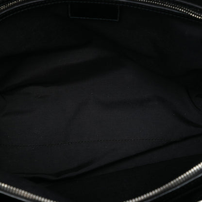 Black Dior Large Patent Cannage Lady Dior Soft Shopping Tote