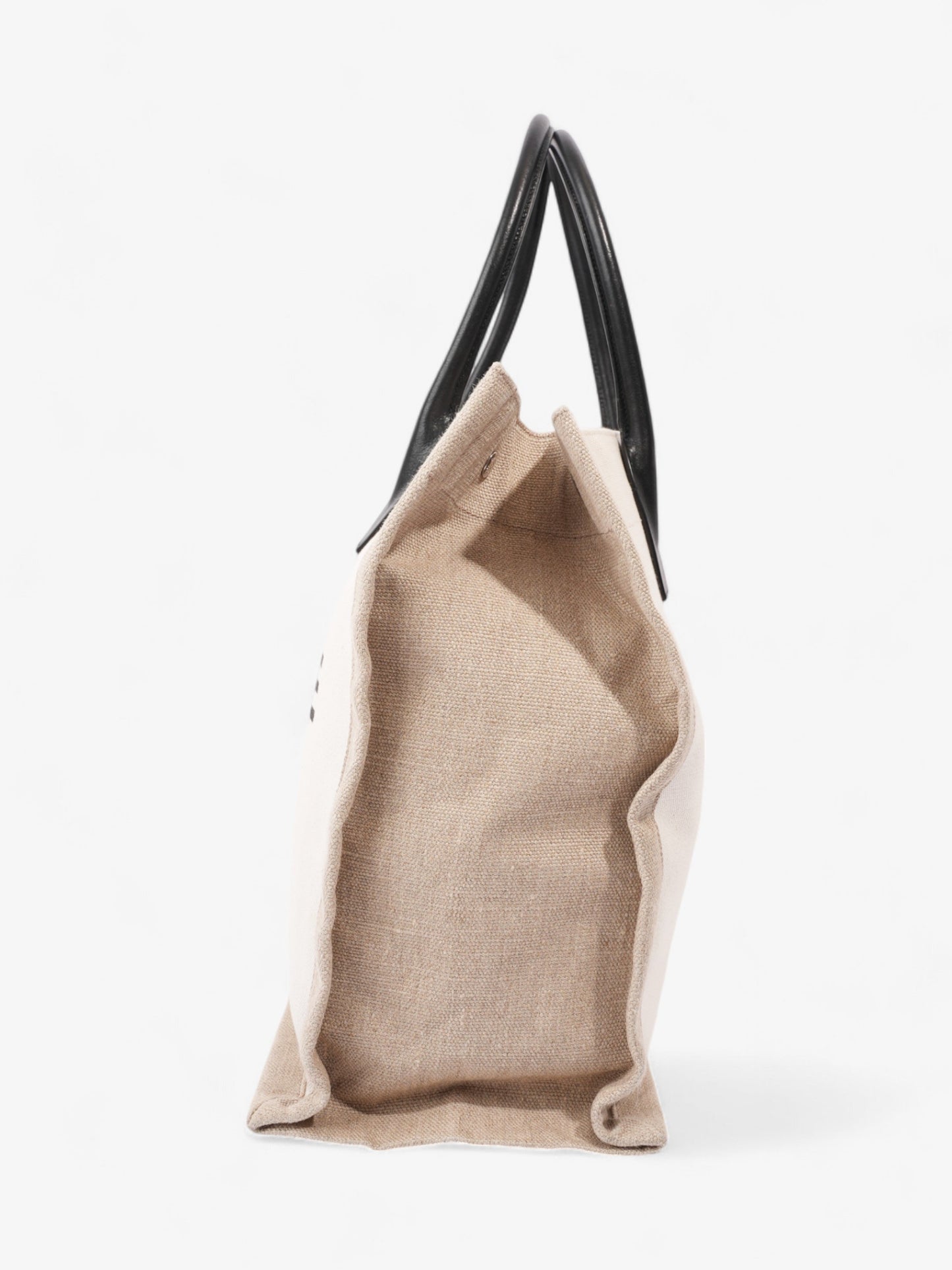 Saint Laurent Canvas Black Tote Bag Style 3