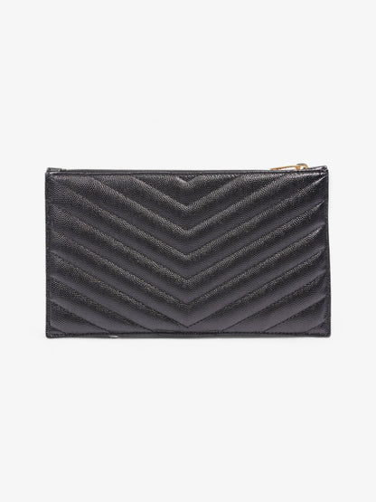 Saint Laurent Cassandre Leather Black Shoulder Bag Style 3
