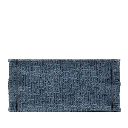 Dior Book Tote Oblique Blue Tote Bag Style 2