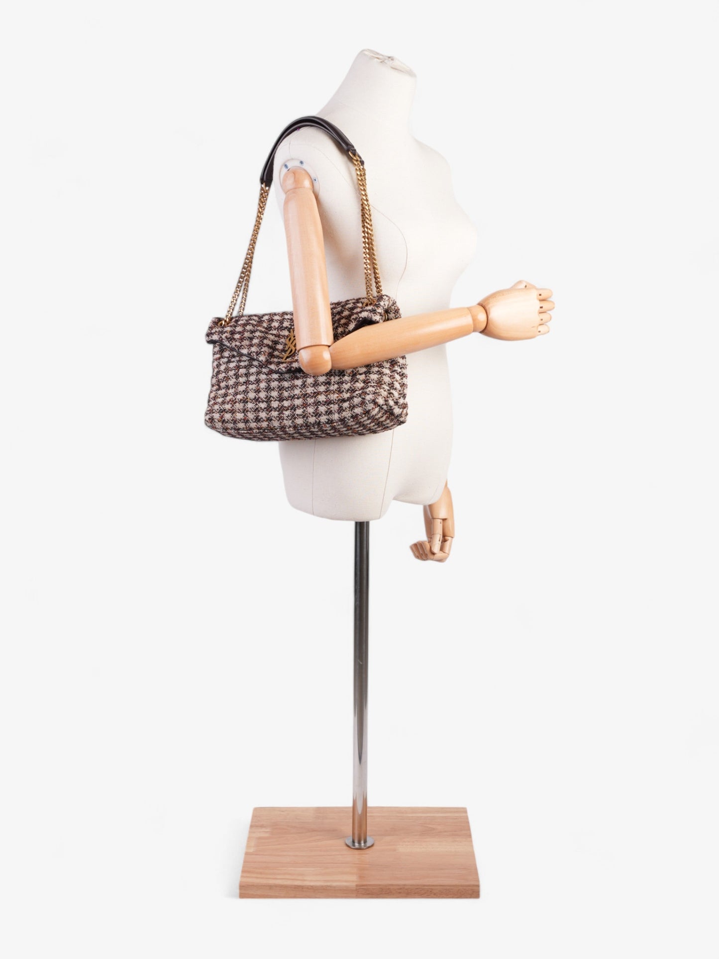 Saint Laurent Lou Beige Handbag Style 3