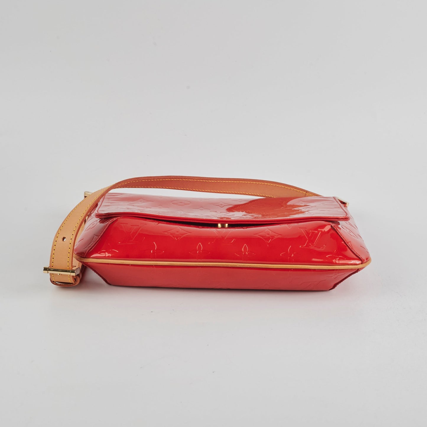 Louis Vuitton Thompson Street Vernis Red/Orange Shoulder Bag