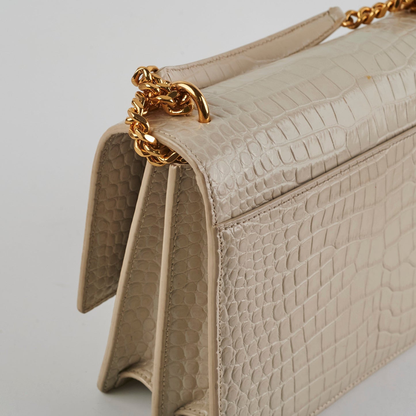 Saint Laurent Sunset Red Shoulder Bag