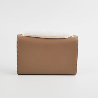 Saint Laurent Kate Tassel Taupe Small