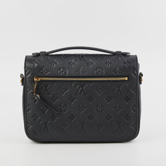ITEM 14 - Louis Vuitton Pochette Metis Empreinte Black