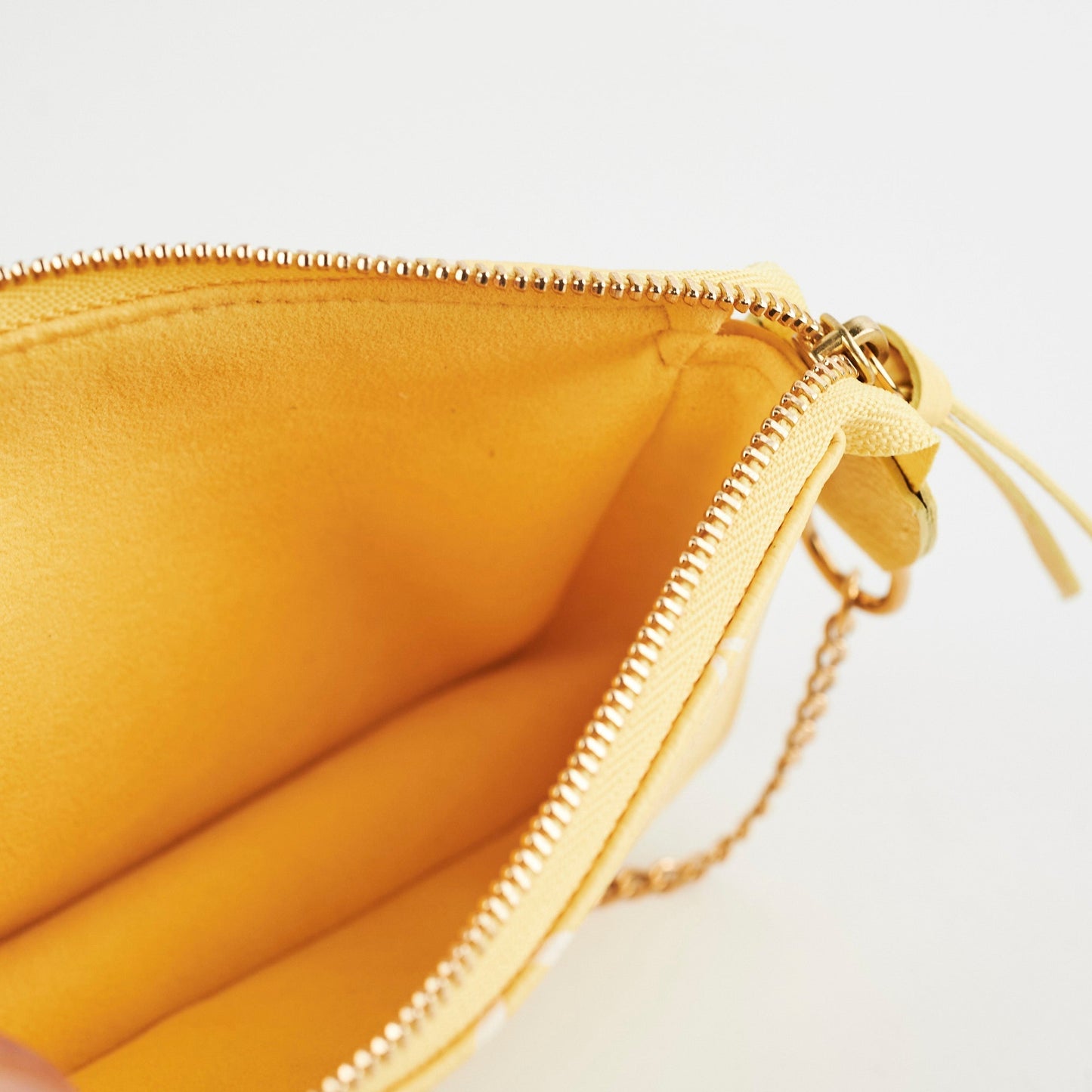 Louis Vuitton Mini Pochette Yellow