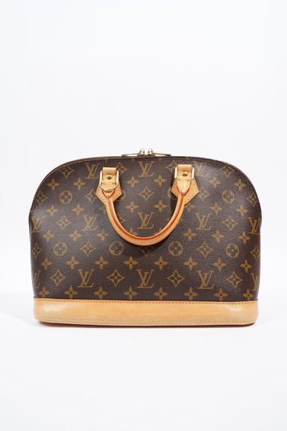 Louis Vuitton Alma Monogram / Beige Canvas PM