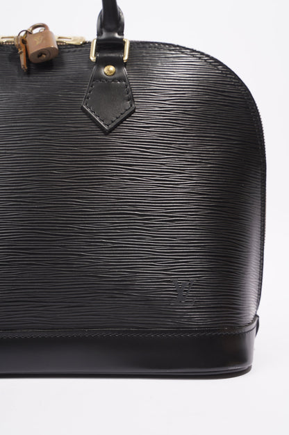 Louis Vuitton Alma Black Epi Leather PM