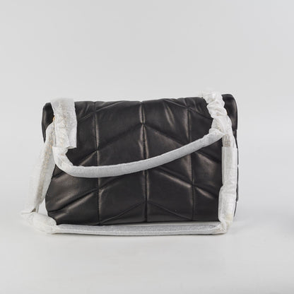 Saint Laurent Puffer Red Shoulder Bag