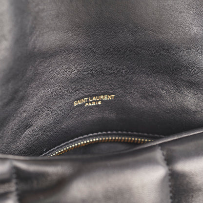 Saint Laurent Puffer Red Shoulder Bag