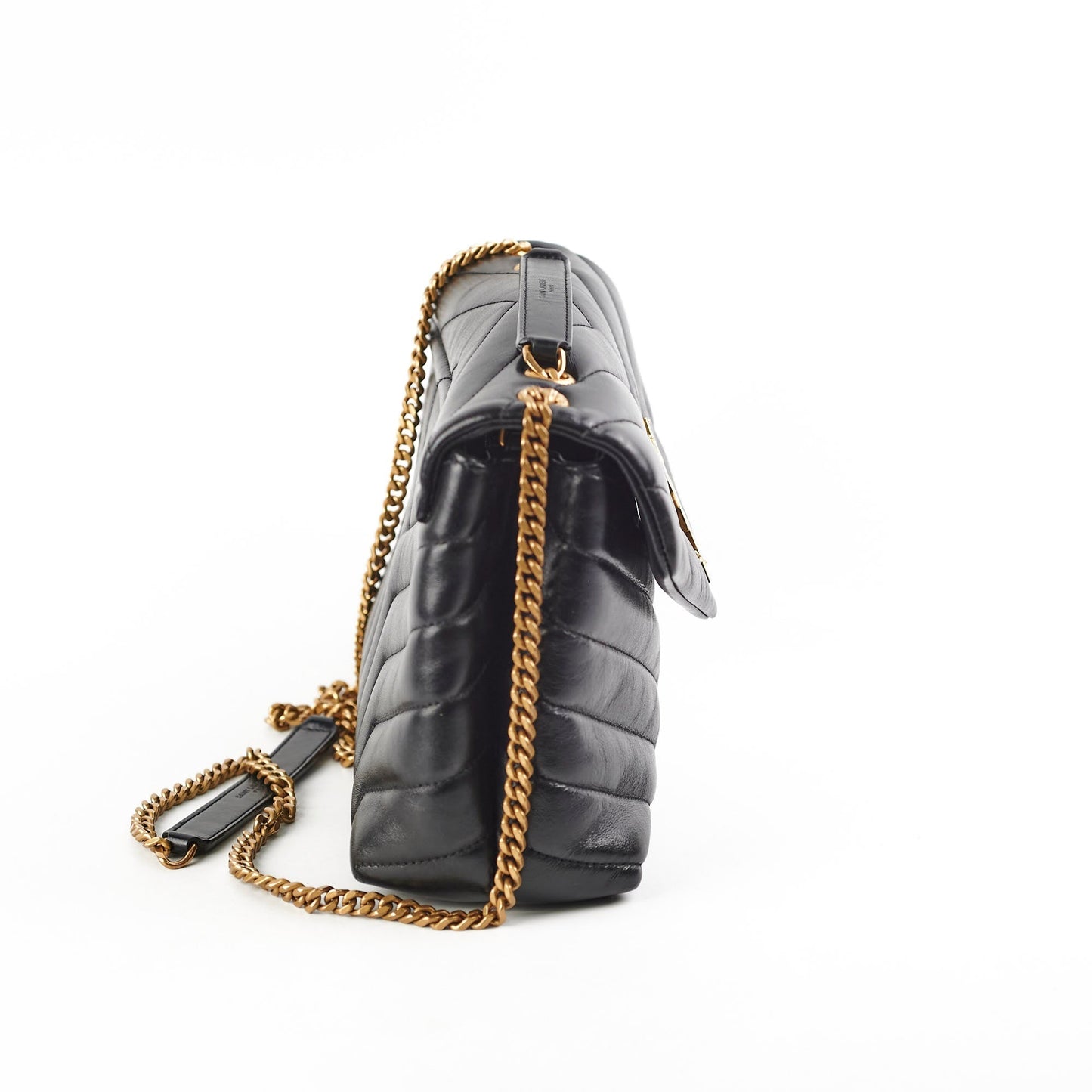 Saint Laurent Lou Black Handbag Style 2