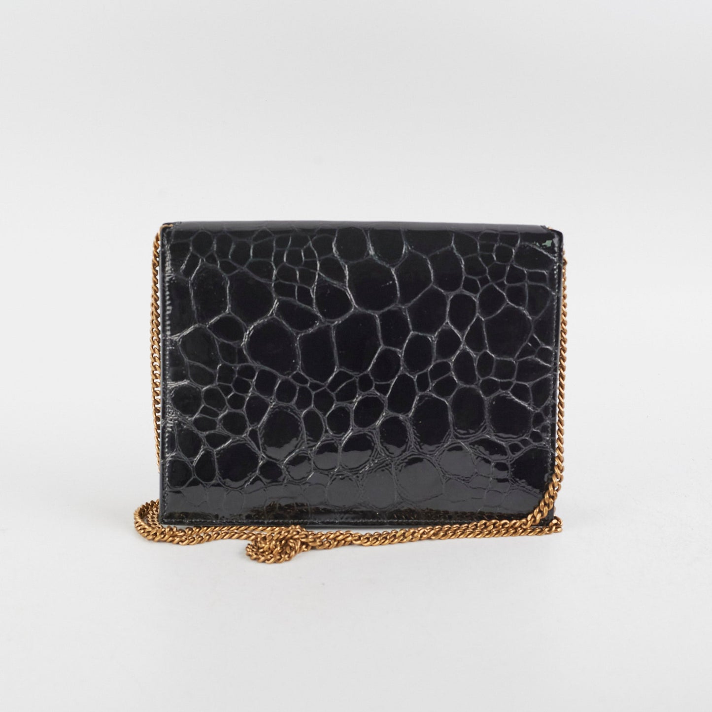 Saint Laurent Cassandra Black Shoulder Bag