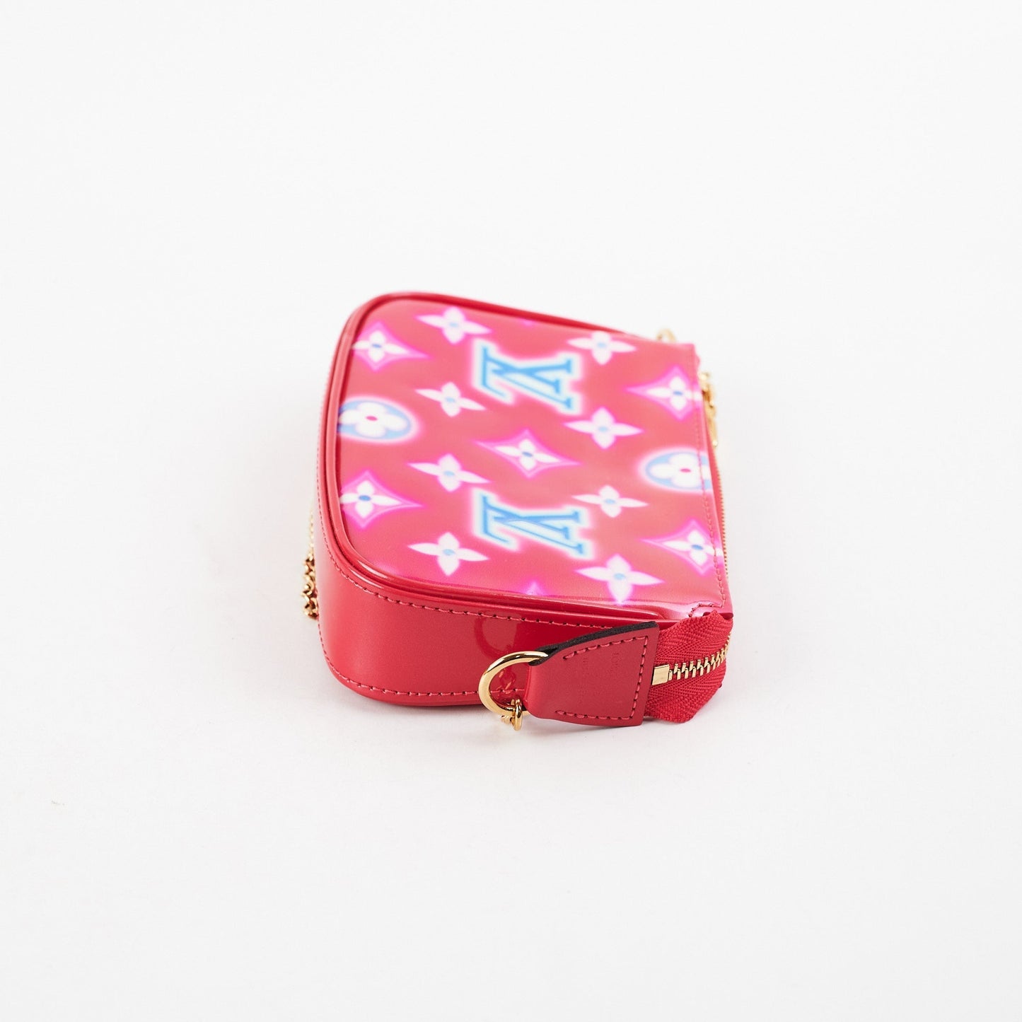 Louis Vuitton Mini Pochette Vernis Pink
