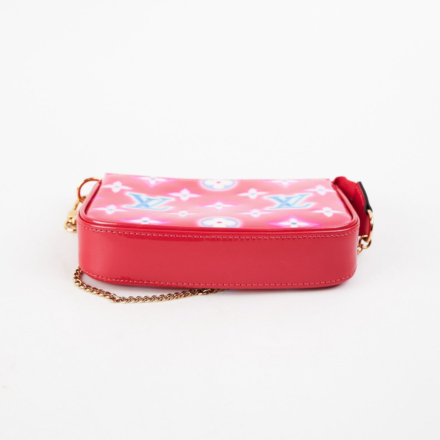 Louis Vuitton Mini Pochette Vernis Pink