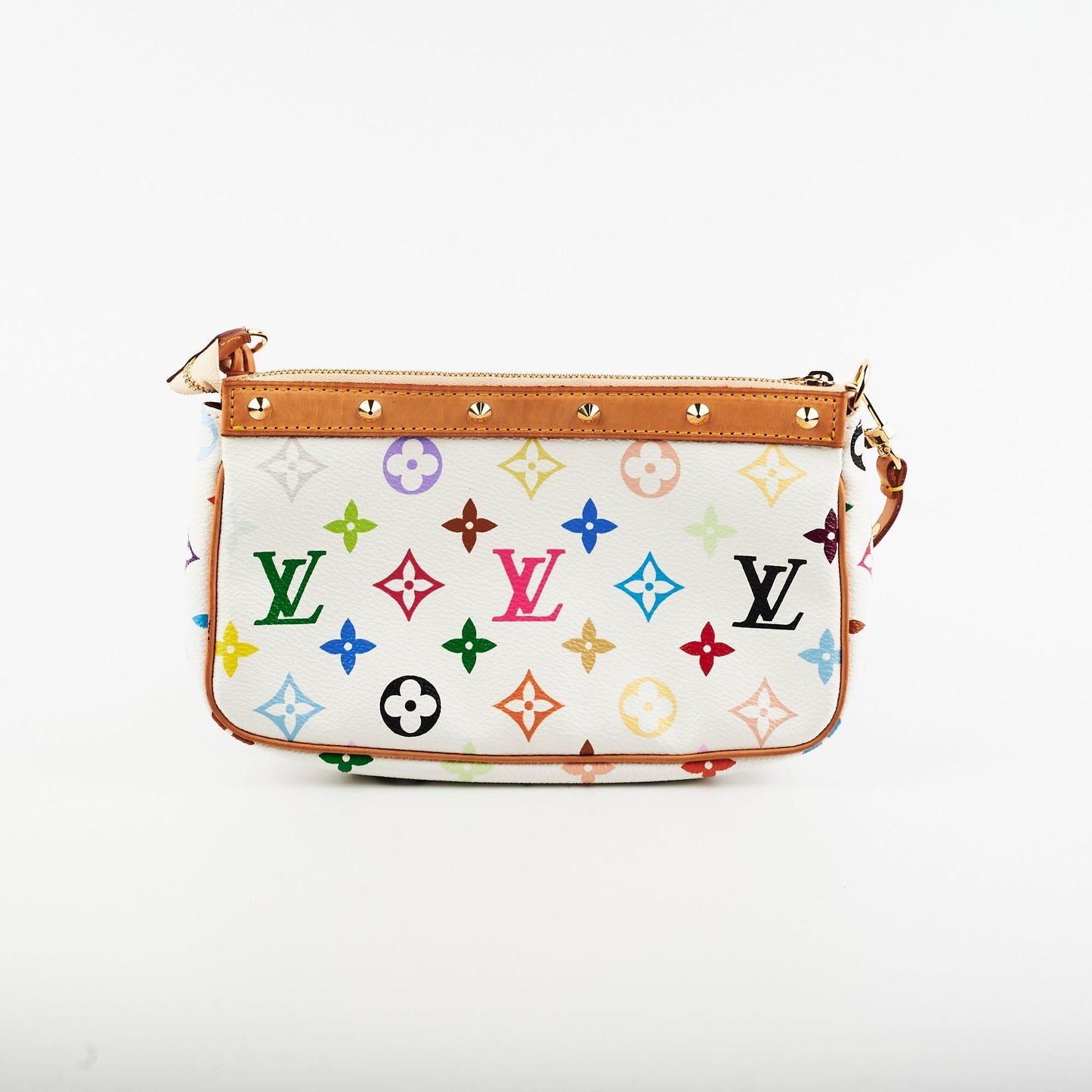 Louis Vuitton Pochette Accessories Multicolour White