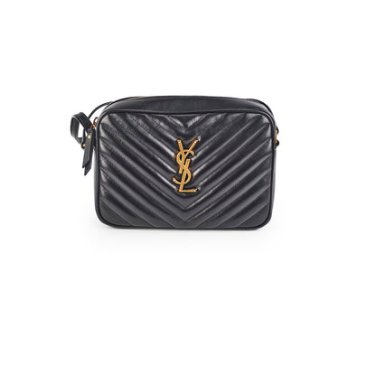 Saint Laurent Lou Black Crossbody Style 3