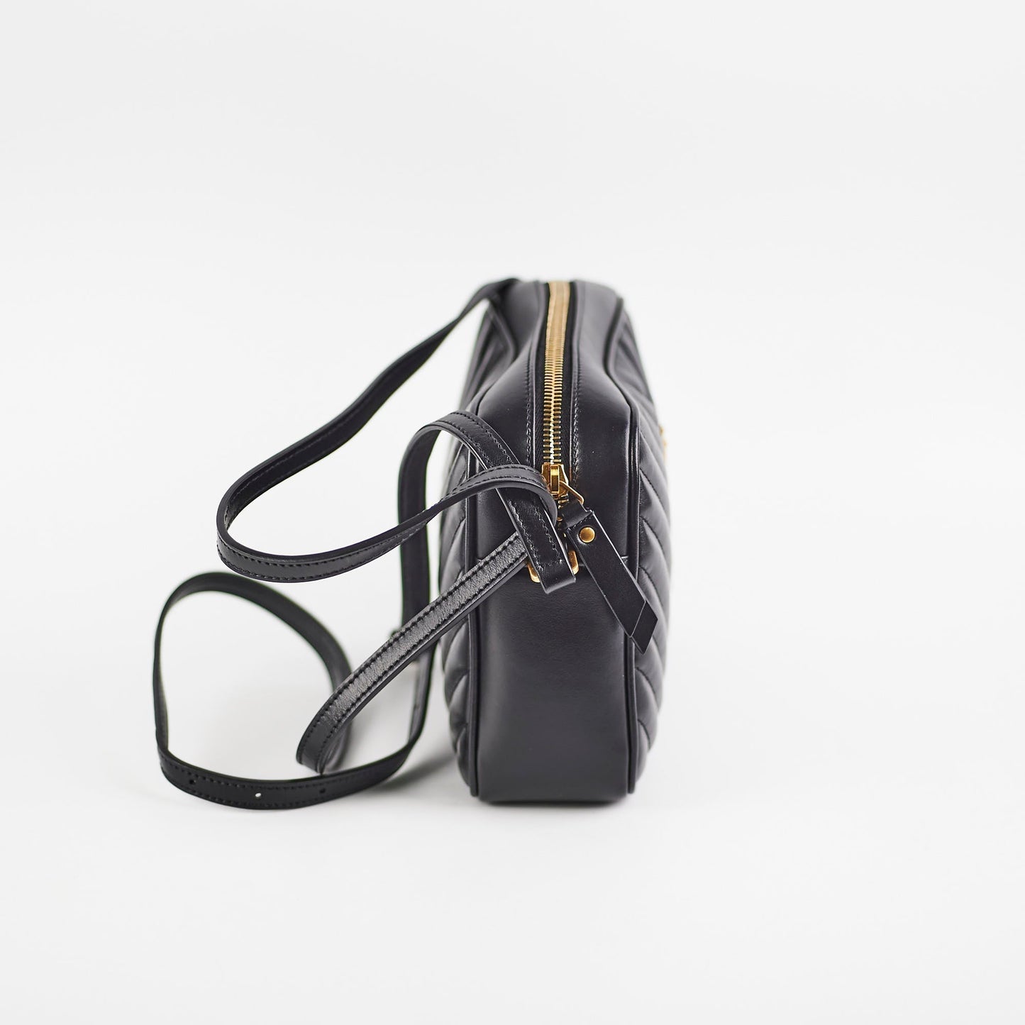 Saint Laurent Lou Black Crossbody Style 3