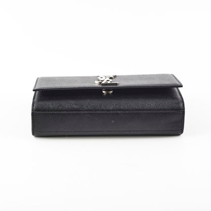 Saint Laurent Kate Black Shoulder Bag Black
