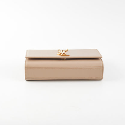 Saint Laurent Kate Beige Shoulder Bag Beige