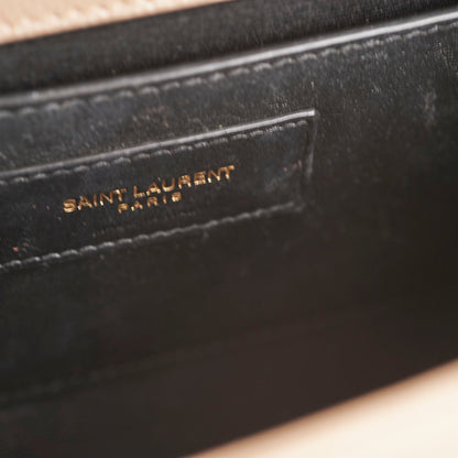 Saint Laurent Kate Beige Shoulder Bag Beige