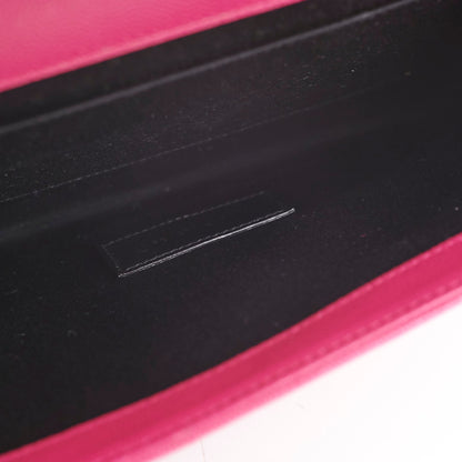 Saint Laurent Luxury Leather Red Clutch Style 2