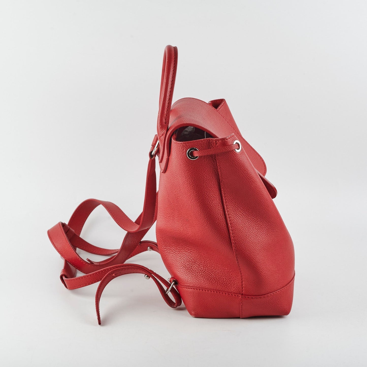Louis Vuitton Lock Me Backpack Red