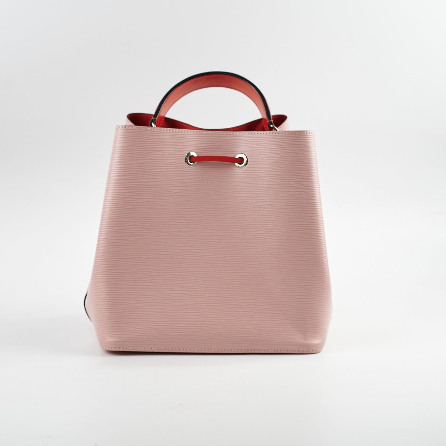 Louis Vuitton Epi Neo Noe Epi Rose Ballerine Bucket Bag