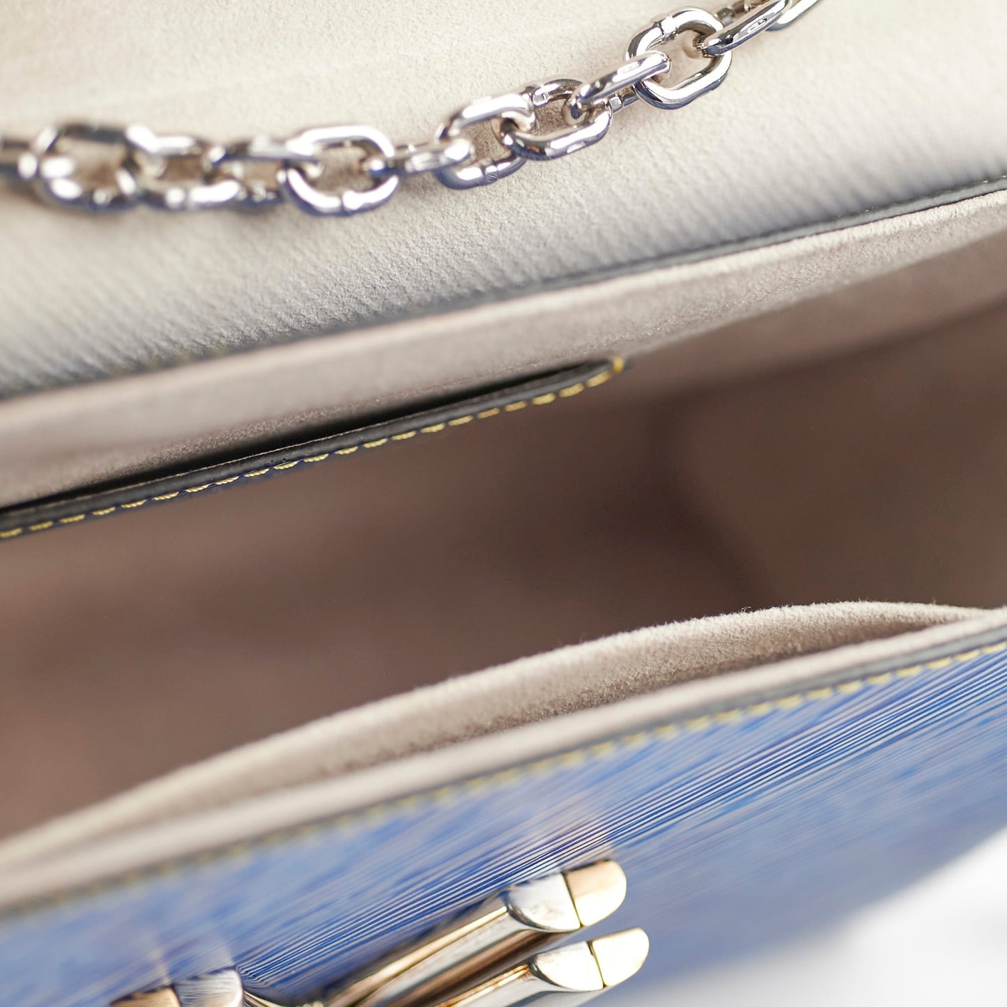 Louis Vuitton Twist MM Bag Blue