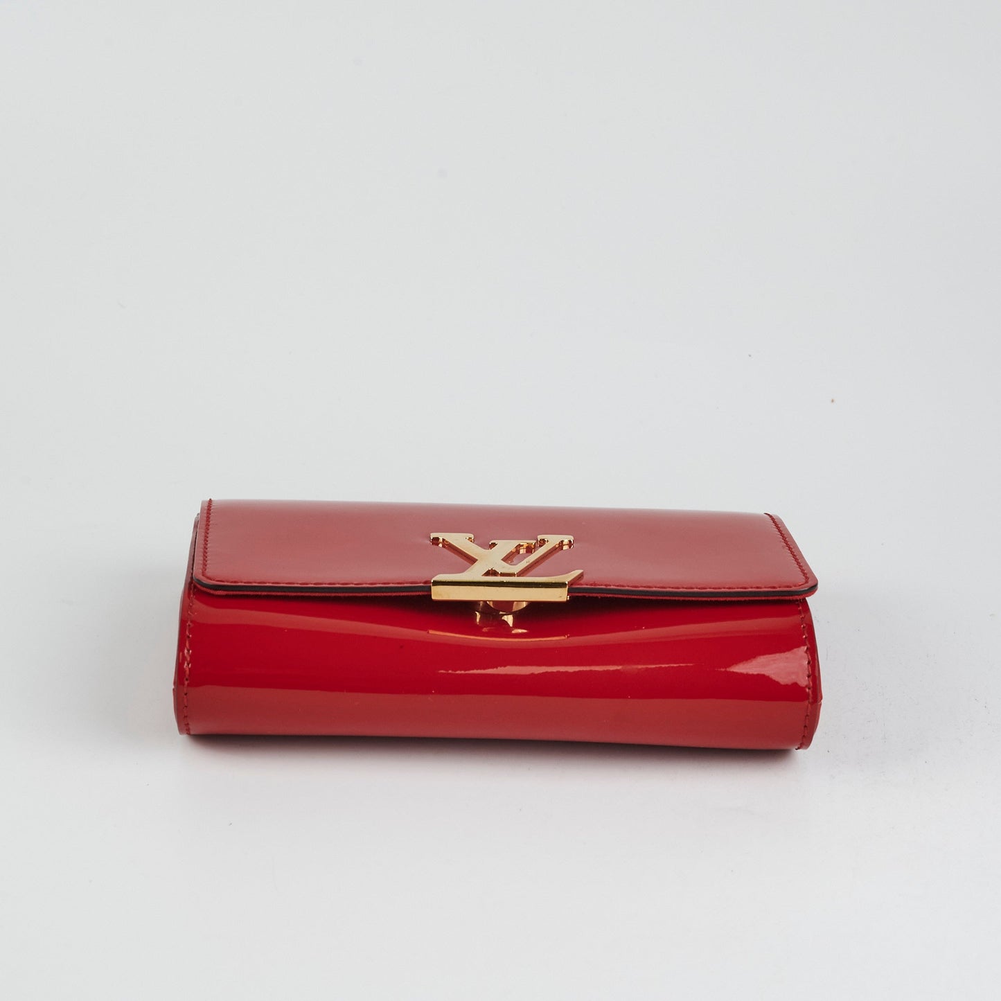 Louis Vuitton Vernis Red Patent Crossbody Bag