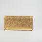 Saint Laurent Kate Tassel Gold Clutch