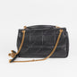 Saint Laurent Medium Lambskin Patchwork Chain Bag