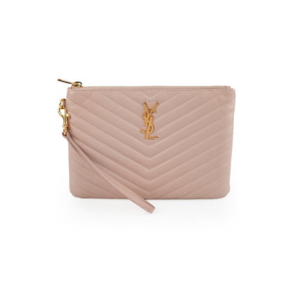 Saint Laurent Pink Cassandre Pouch