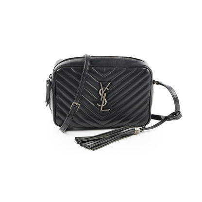 Saint Laurent Lou Black Handbag Style 5