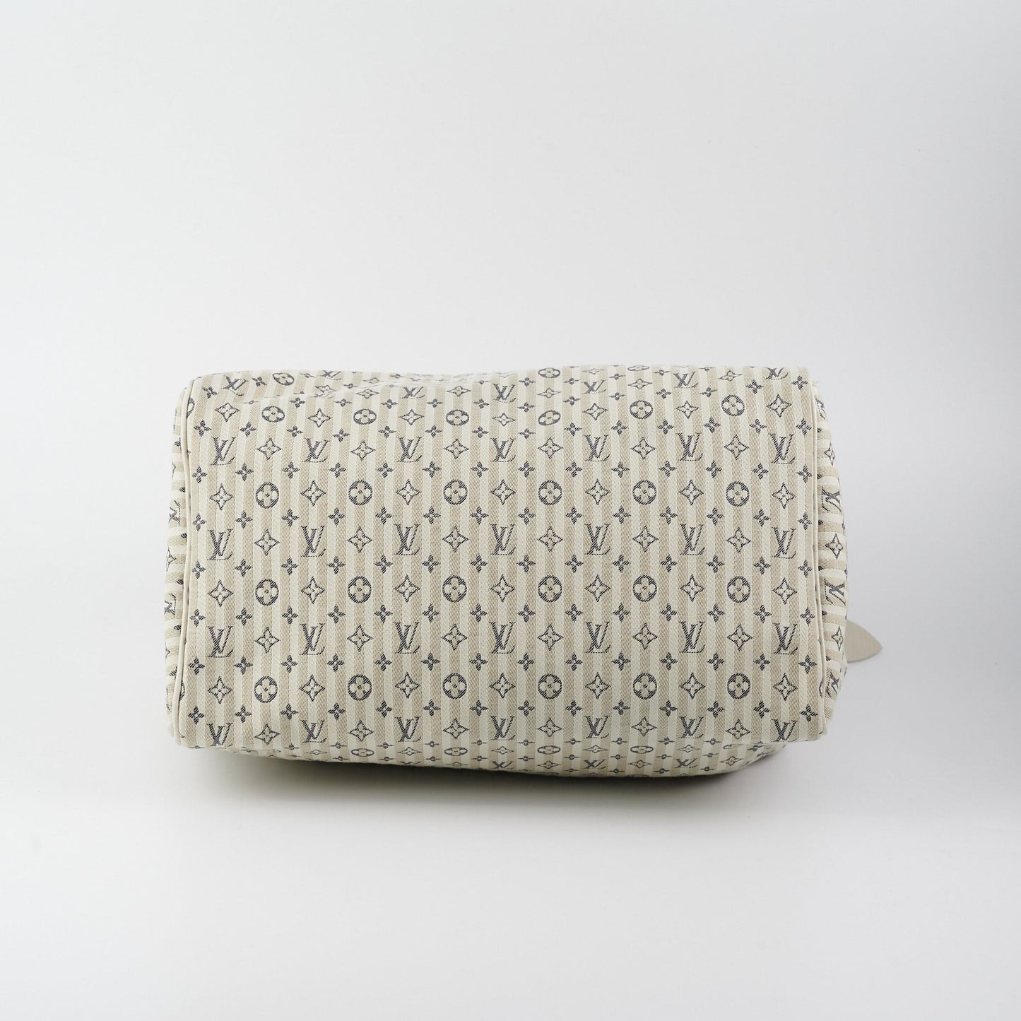 Louis Vuitton 30 White Denim Monogram Bag