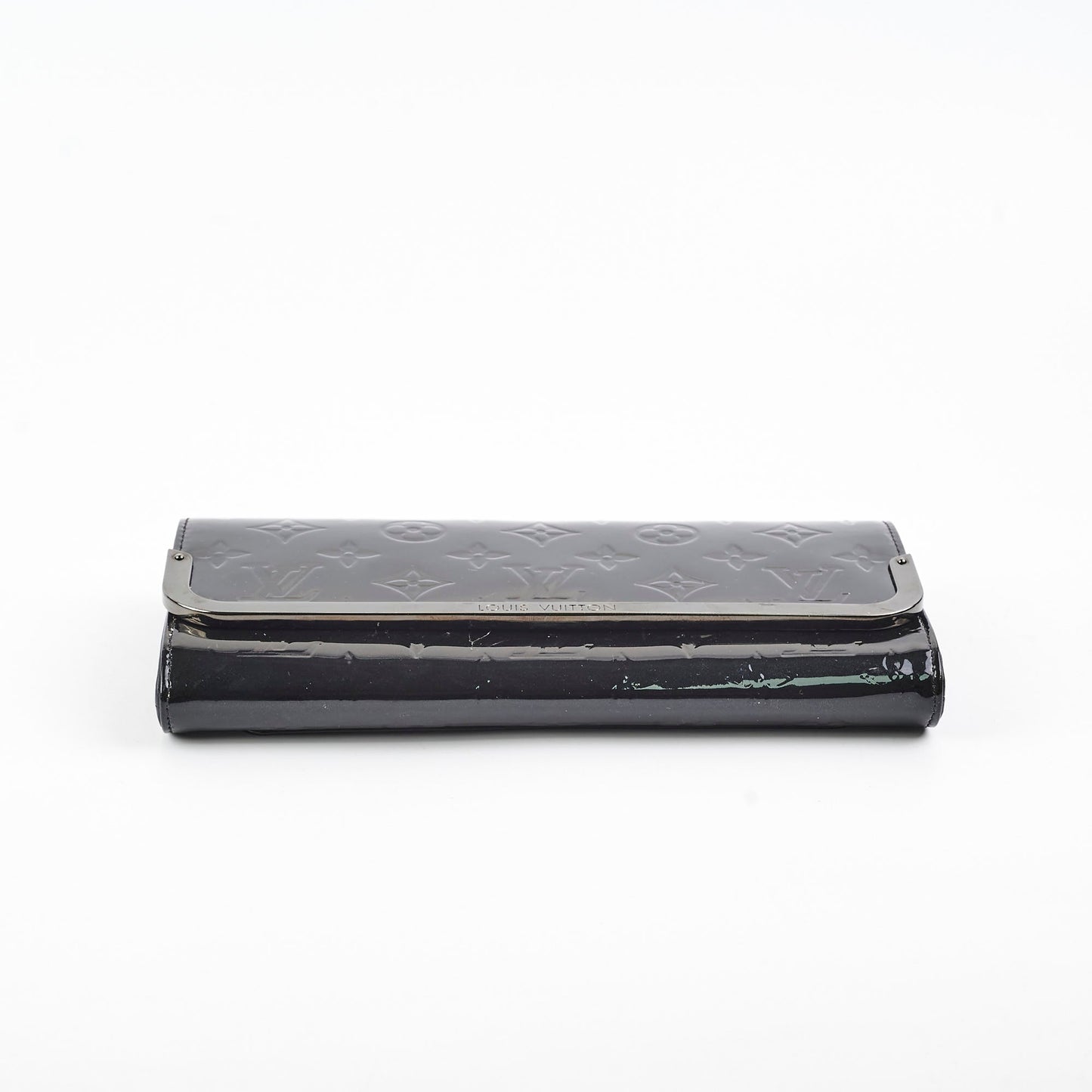 Louis Vuitton Patent Clutch Black