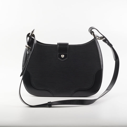 Louis Vuitton Epi M tte Bagatelle Crossbody Black