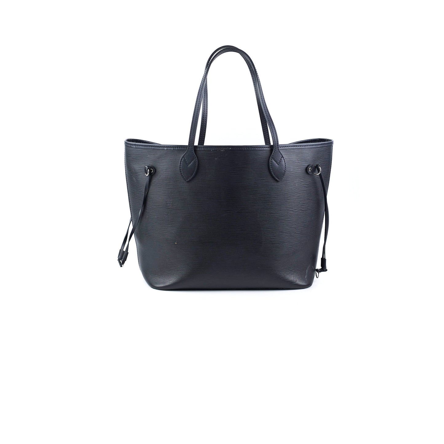 Louis Vuitton Neverfull Tote Bag MM Black Epi