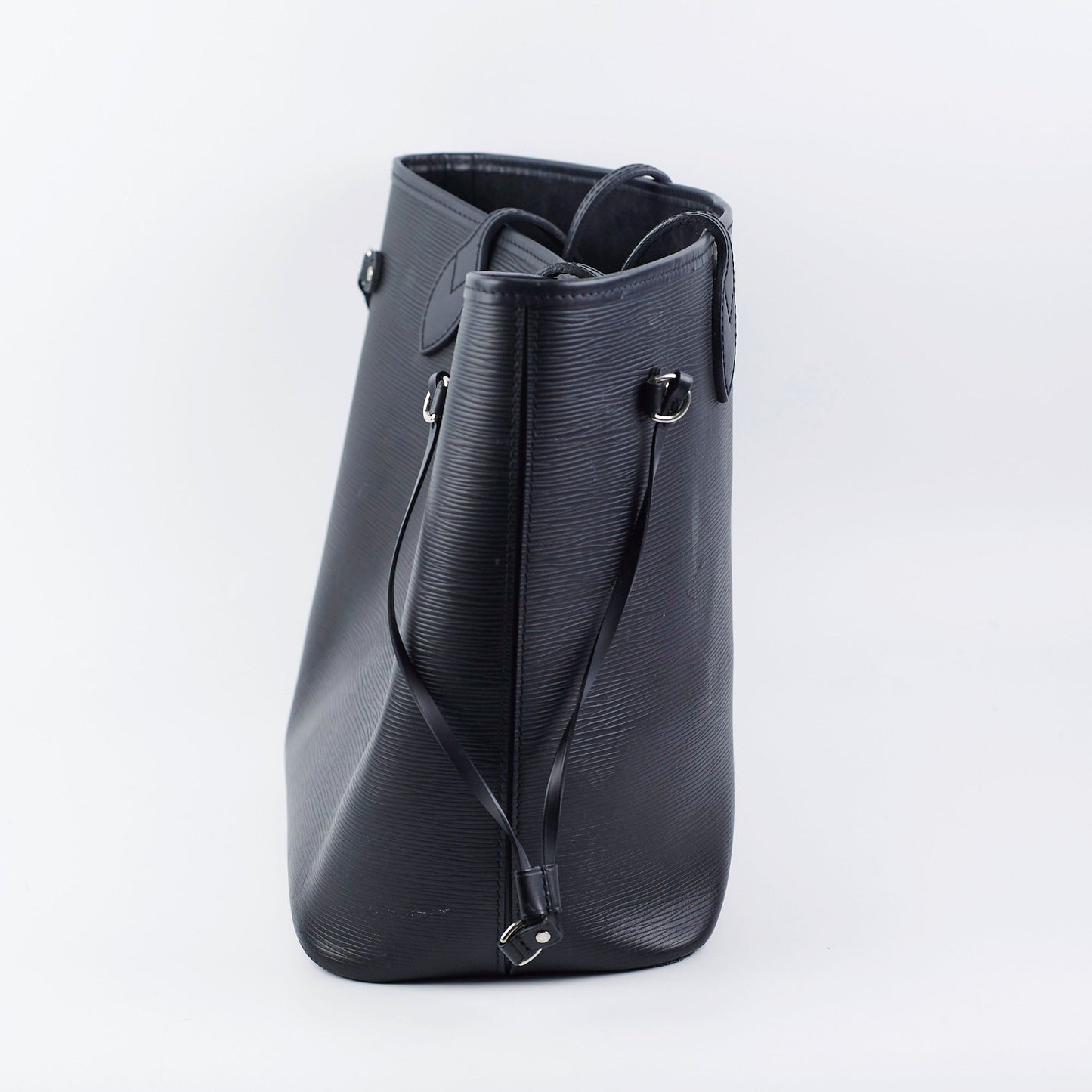 Louis Vuitton Neverfull Tote Bag MM Black Epi