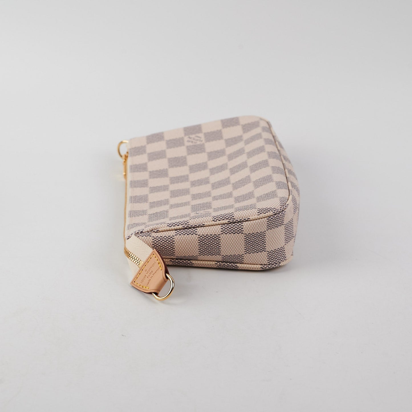 Louis Vuitton Pochette Damier Azur Shoulder Bag