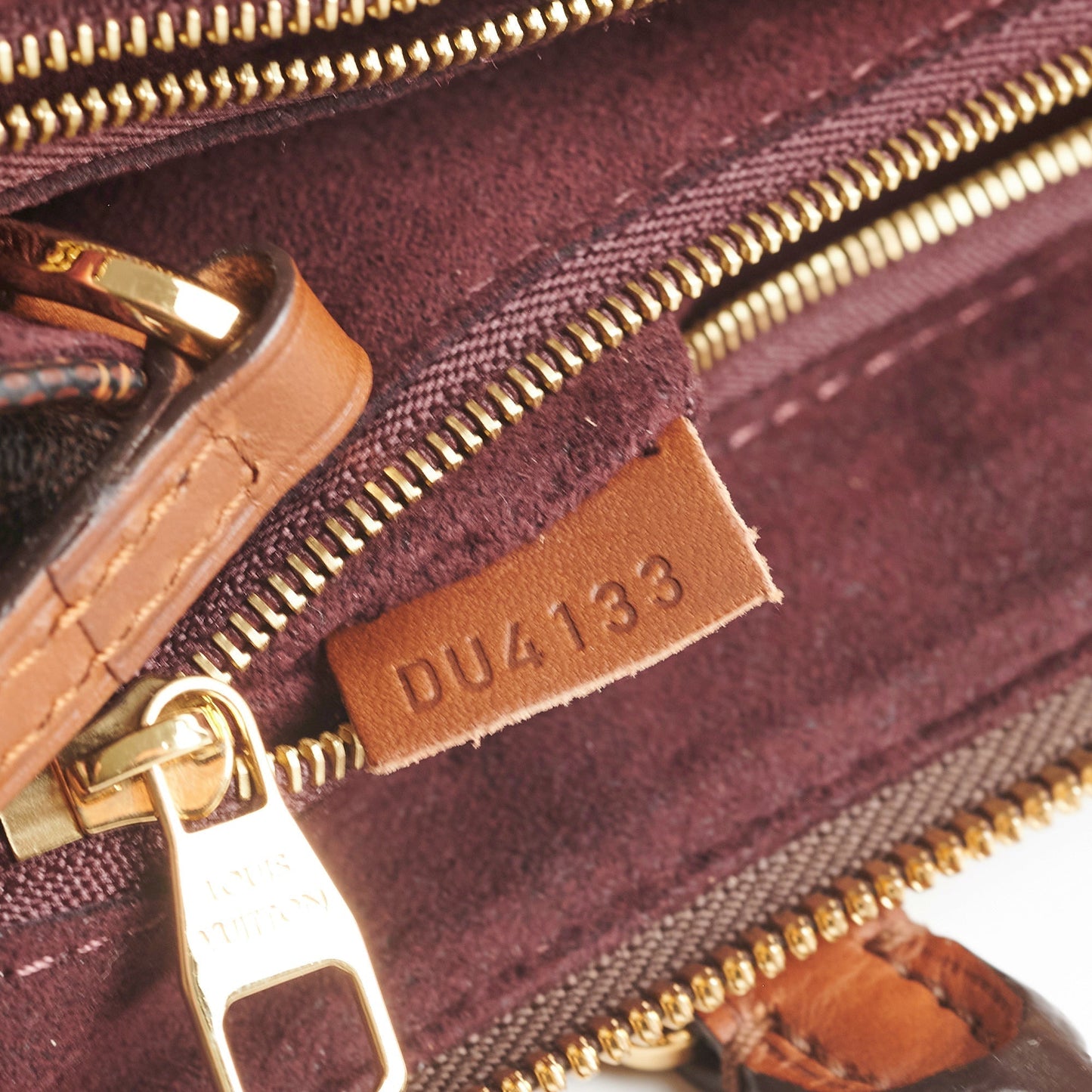 Louis Vuitton Greenwich Damier Ebene Shoulder Handbag